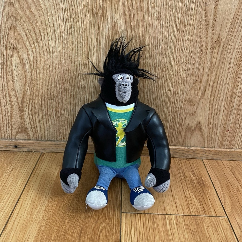 Ty Beanie Babie Johnny the Gorilla from the Movie Sing 2017 Collectible